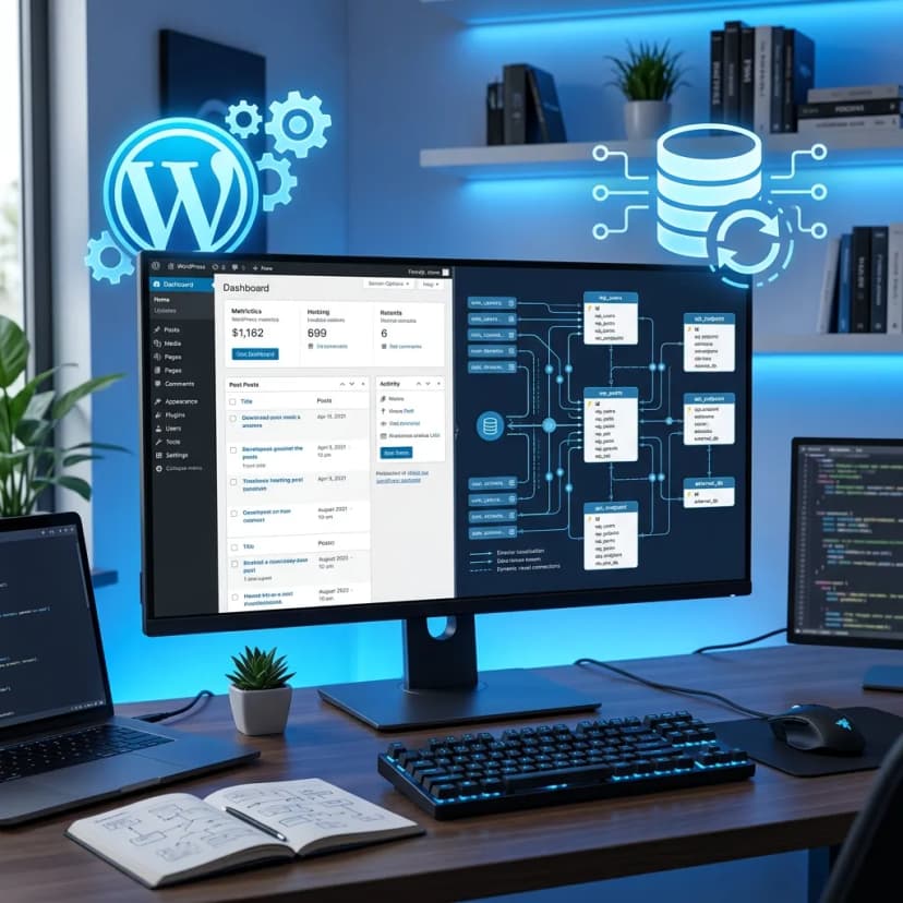 Código de integración y logo de WordPress y Resales Online